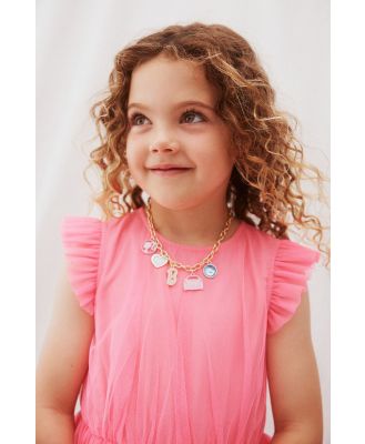 Cotton On Kids - Kids Licensed Necklace - Lcn mat barbie/charms