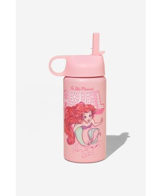 Cotton On Kids - Kids Metal Drink Bottle - Lcn dis ariel/cali pink