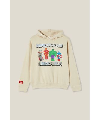 Cotton On Kids - License Oscar Hoodie - Lcn mar rainy day/mightest avengers