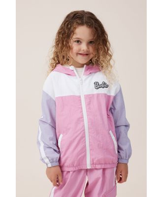 Cotton On Kids - License Spray Jacket - Lcn mat barbie/pink gerbera