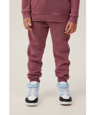 Cotton On Kids - Marlo Trackpant - Vintage berry pigment dye