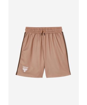 Cotton On Kids - NBA Chicago Bulls Soccer Short - Lcn nba taupy brown/chicago bulls