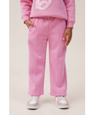 Cotton On Kids - Paige Wide Leg Pant - Pink gerbera/pin tuck