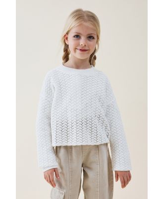 Cotton On Kids - Ruby Knit Jumper - Vanilla