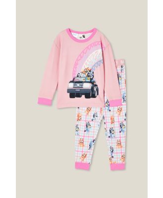 Cotton On Kids - Serena Long Sleeve Pyjama Set Licensed - Lcn blu zephyr/bluey pizza girls