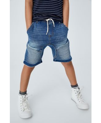 Cotton On Kids - Slouch Fit Short - Bondi mid blue