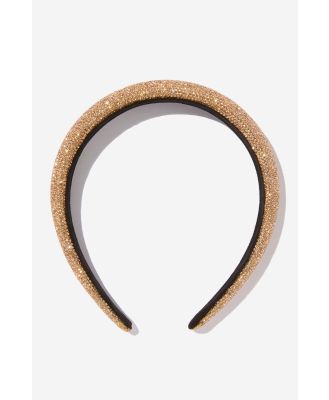 Cotton On Kids - Sophia Luxe Headband - Goldy diamonte