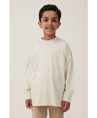 Cotton On Kids - The Essential Long Sleeve Tee - Rainy day wash
