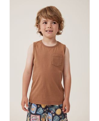 Cotton On Kids - The Essential Tank - Coco jumbo wash