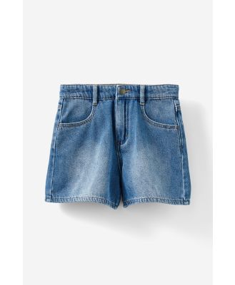 Cotton On Kids - Winter Denim Short - Vintage mid wash