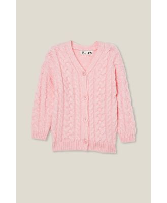 Cotton On Kids - Zahlee Cardigan - Blush pink