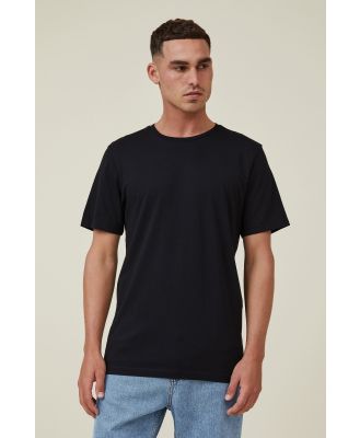 Cotton On Men - Organic Regular Fit Crew T-Shirt - Black