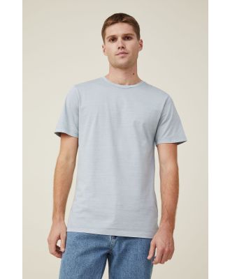 Cotton On Men - Organic Regular Fit Crew T-Shirt - Blue haze