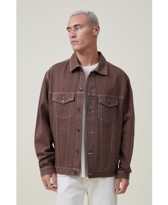 Cotton On Men - Seattle Trucker Jacket - Brown