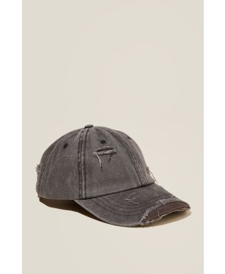 Cotton On Men - Vintage Dad Hat - Washed black