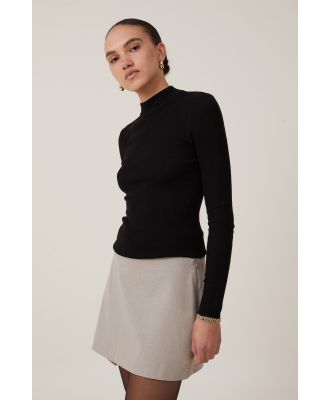 Cotton On Women - Harper Suiting Mini Skirt - Taupe