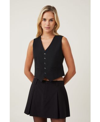 Cotton On Women - Harper Suiting Vest - Black