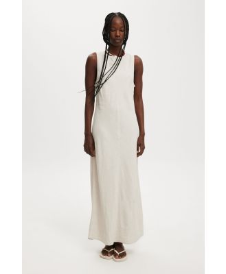 Cotton On Women - Haven High Neck Maxi Dress - Natural