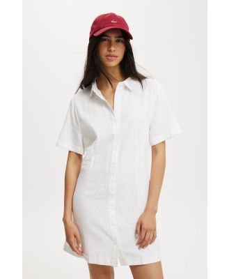 Cotton On Women - Haven Mini Shirt Dress - White