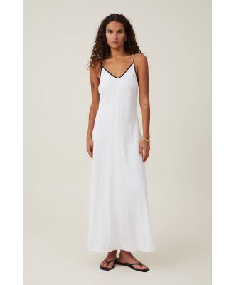 Cotton On Women - Haven V Neck Maxi Dress - White