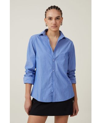 Cotton On Women - Heritage Shirt - Blair stripe blue