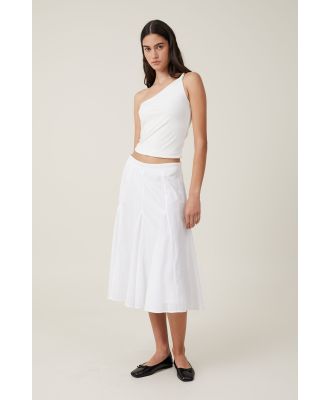 Cotton On Women - Margot Godet Midi Skirt - White