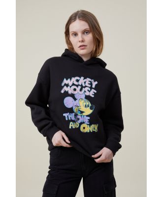 Cotton On Women - Mickey Hoodie - Lcn dis mickey the one and only/washed black