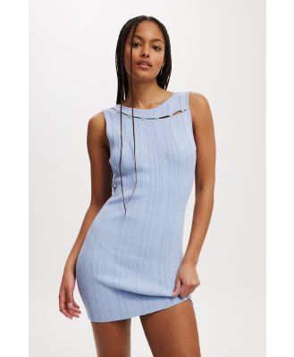 Cotton On Women - Nala Knit Mini Dress - Parisian lavender