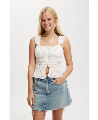 Cotton On Women - Original Denim Mini Skirt - Breeze blue worn