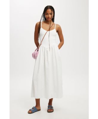 Cotton On Women - Romee Maxi Dress - White/broderie