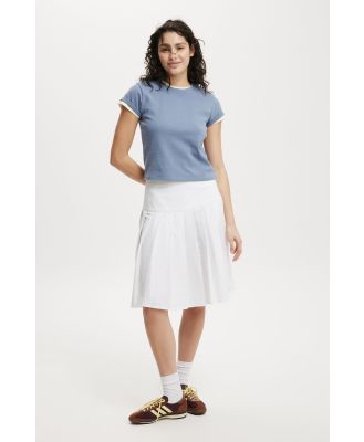 Cotton On Women - Serena Pleated Midi Skirt - White