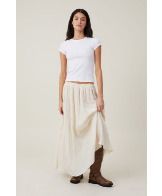 Cotton On Women - Sofia Maxi Skirt - Cream