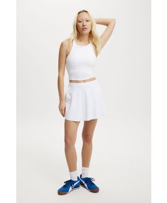 Body - Active Full Circle Skirt - White