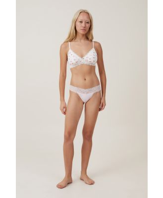 Body - Everyday Lace Comfy G String - Soft rose