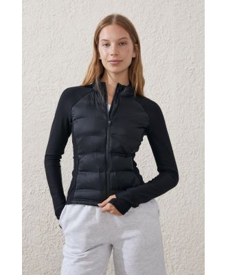 Body - Fleece Lined Lightweight Jacket - Black