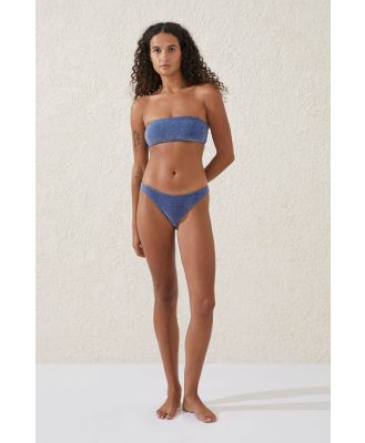 Body - Full Bikini Bottom - Lapis blue metallic