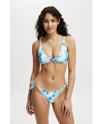 Body - High Apex Bikini Top - Kendelle paisley blue