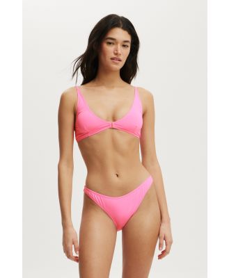 Body - High Apex Bikini Top - Pink sorbet