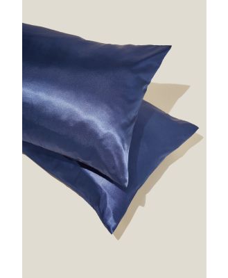 Body - Luxe Satin Pillowslip Duo - True navy