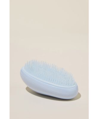 Body - Palm Detangler Brush - Eiffel sky blue