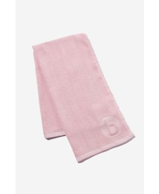 Body - Plush Cotton Sweat Towel - Blush