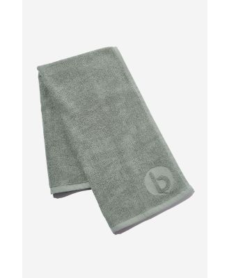 Body - Plush Cotton Sweat Towel - Teal