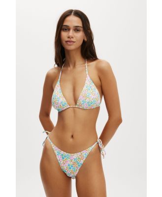 Body - Slider Triangle Bikini Top - Gina floral