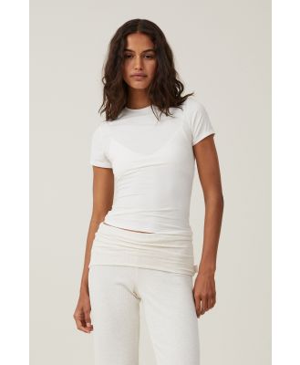 Body - Soft Lounge Fitted T-Shirt - Whisper white