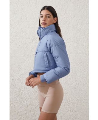 Body - The Mother Puffer Cropped Jacket - Riverside