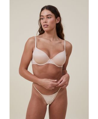 Body - Tiny Invisible Tanga G String - Frappe