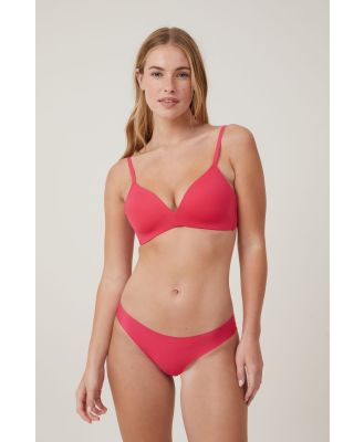 Body - Ultimate Comfort Wirefree T-Shirt Bra - Rose red