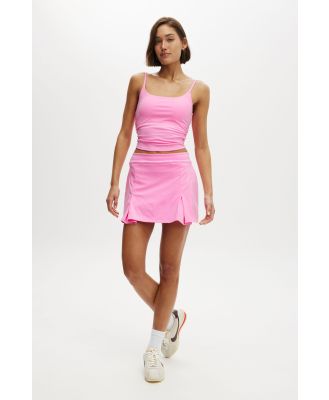 Body - Ultra Soft Fitted Pleat Skirt - Millennial pink