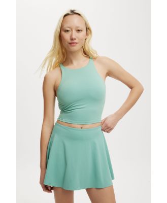 Body - Ultra Soft High Neck Tank - Malachite green