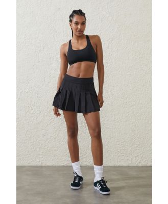 Body - Ultra Soft Pleat Skirt - Black
